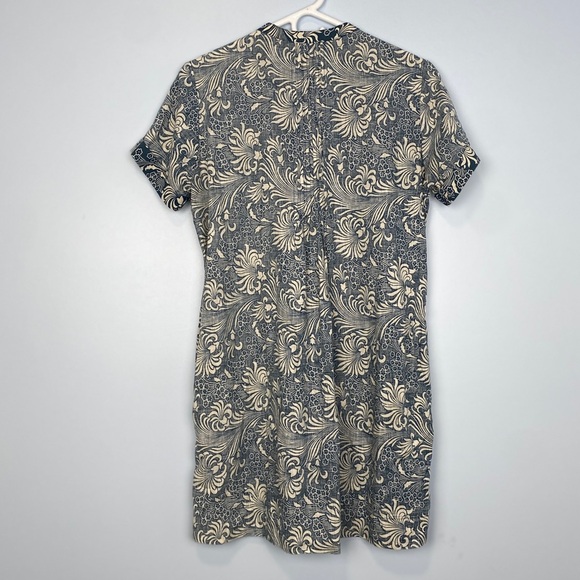 Faherty Women’s Hawaiian Print Gemina Tunic Dress Size XS VNeck Short Sleeve - Picture 9 of 11